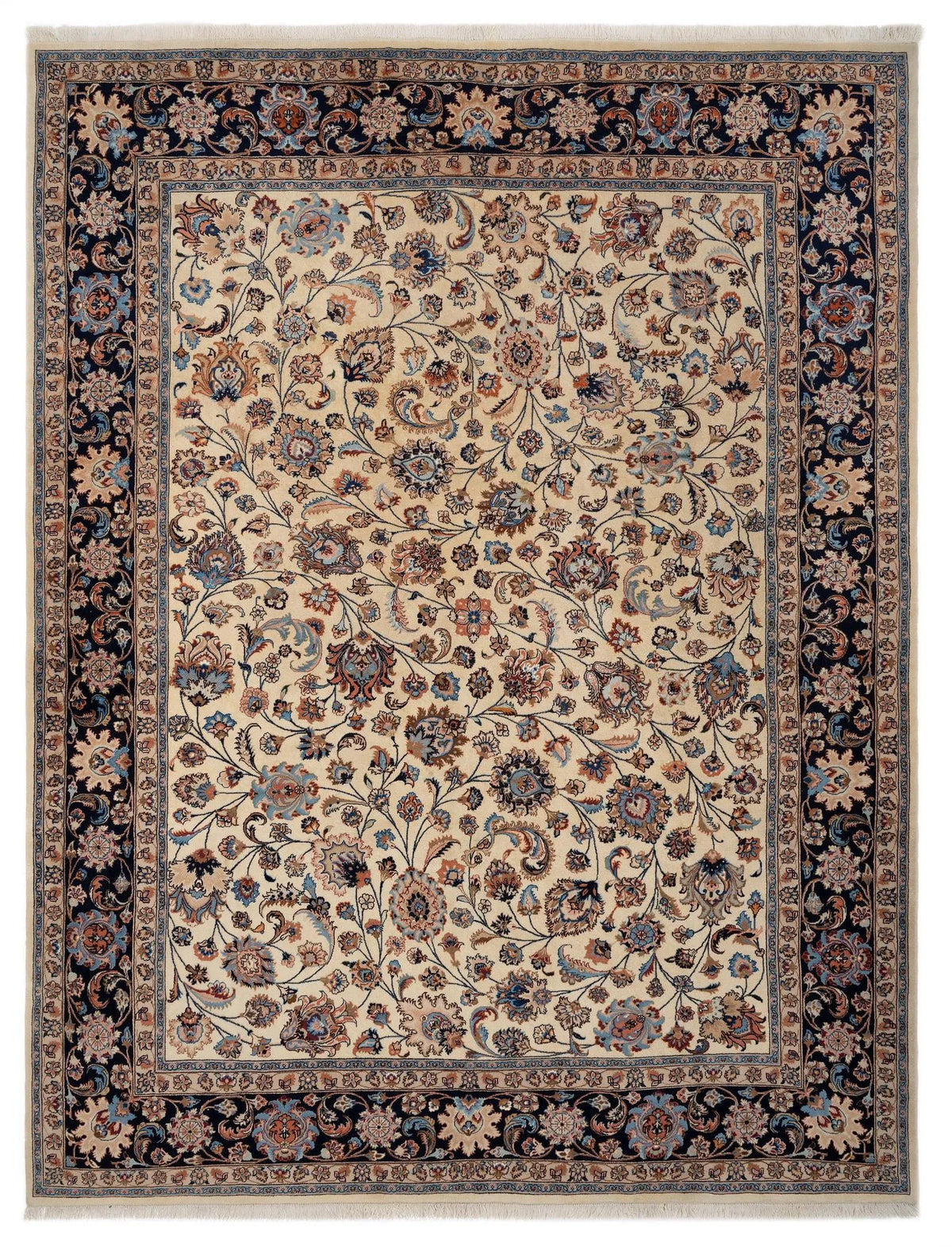 Heritage Nain Floral All-Over Wool Rug