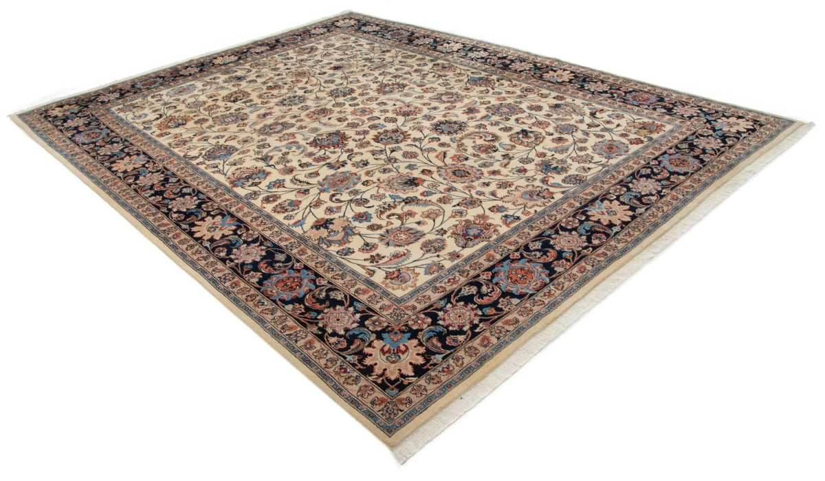 Heritage Nain Floral All-Over Wool Rug