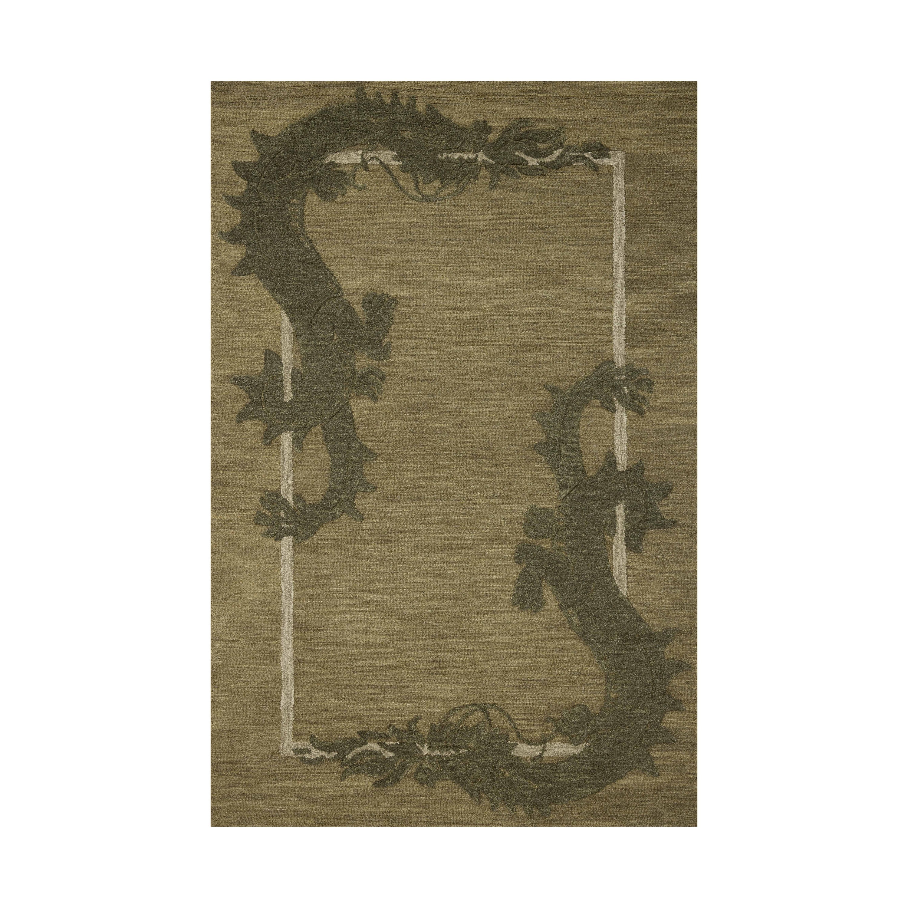 Woodland Dragon Wool Carpet