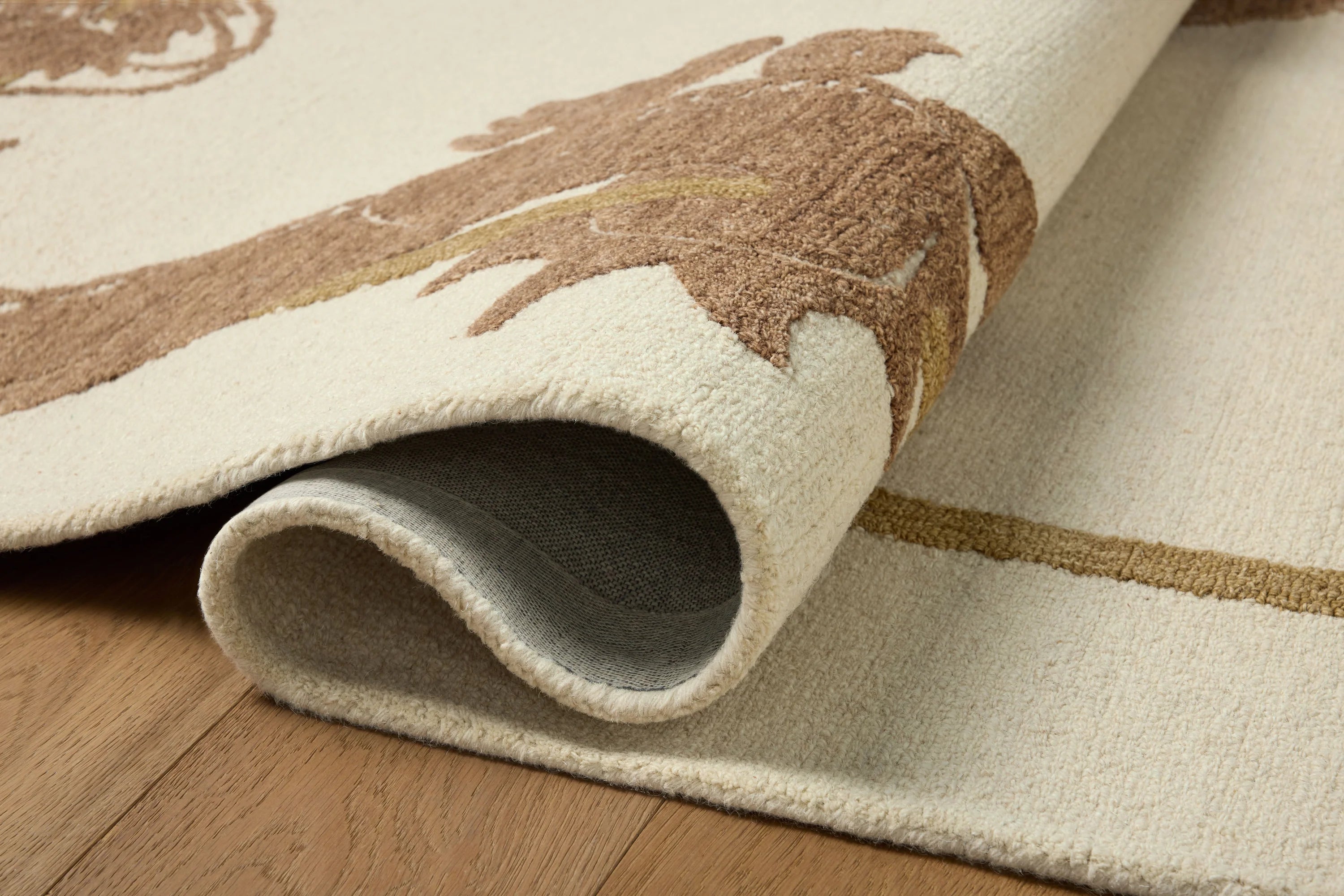 Beige Celestial Sand Dragon Carpet