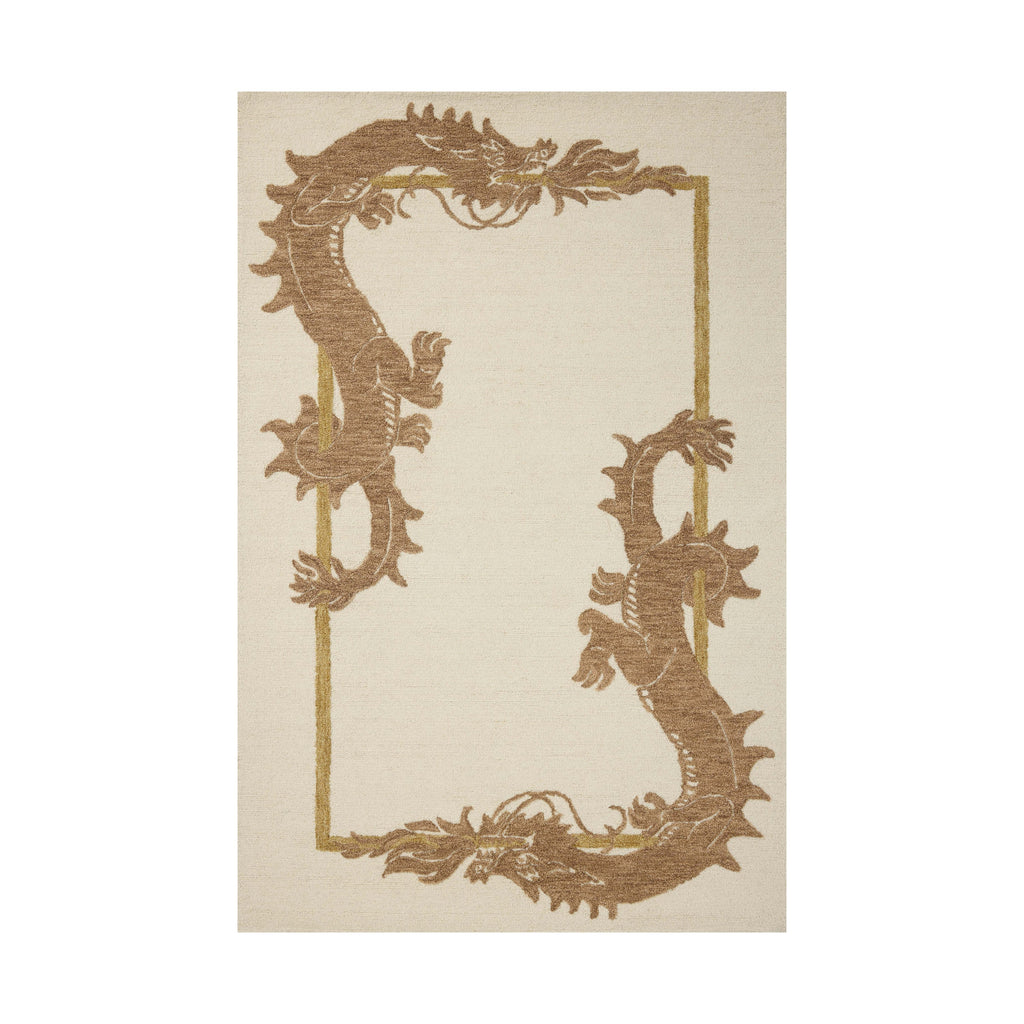 Beige Celestial Sand Dragon Carpet