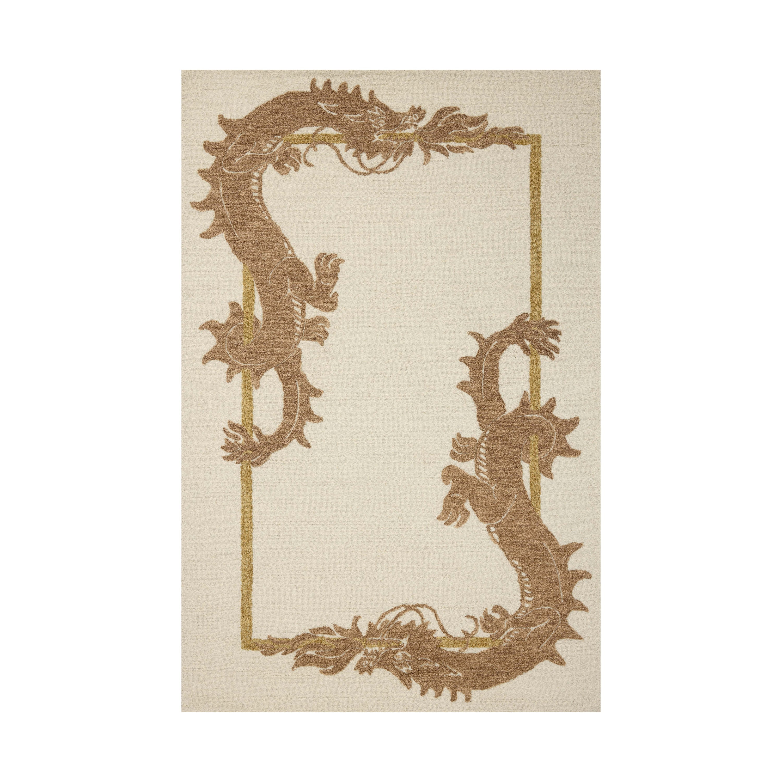 Beige Celestial Sand Dragon Carpet
