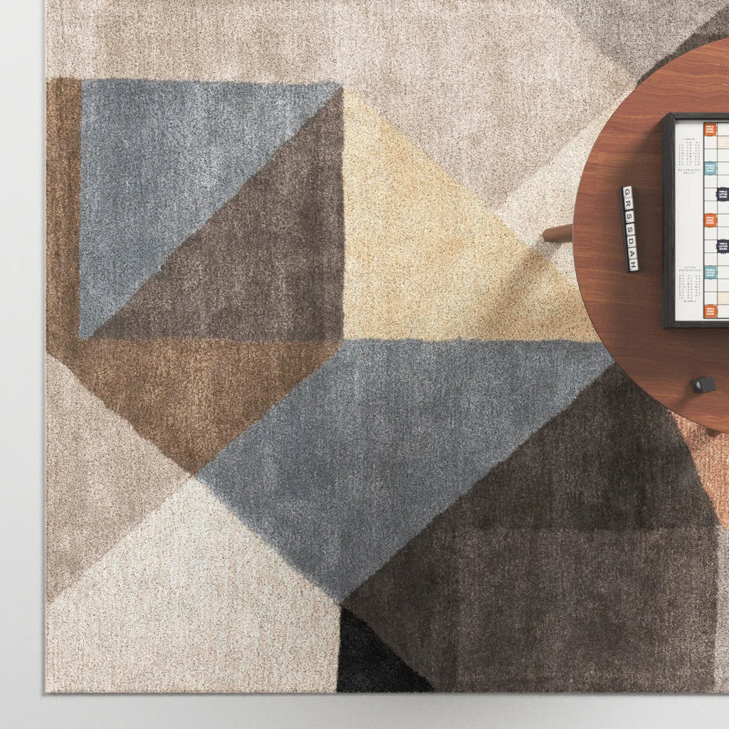 Prismatic Nexus Viscose Wool Rug