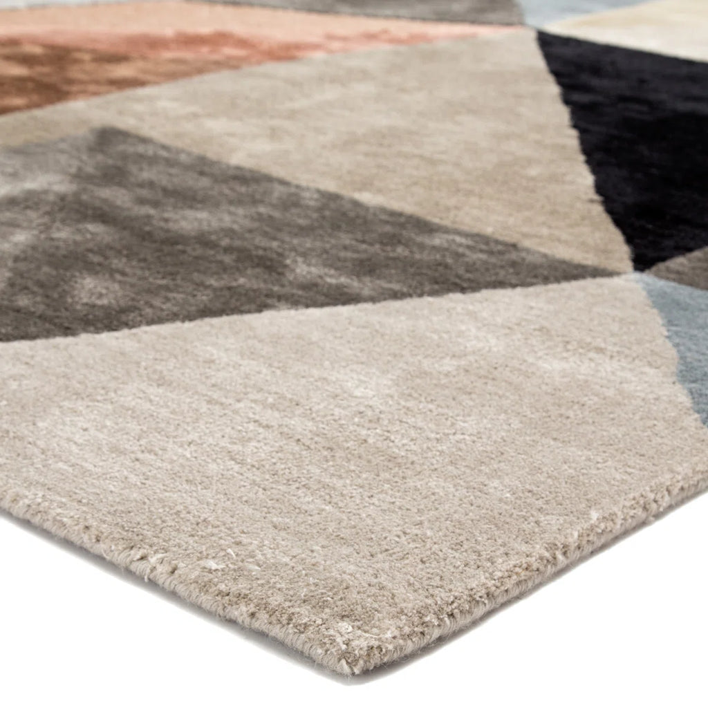 Prismatic Nexus Viscose Wool Rug
