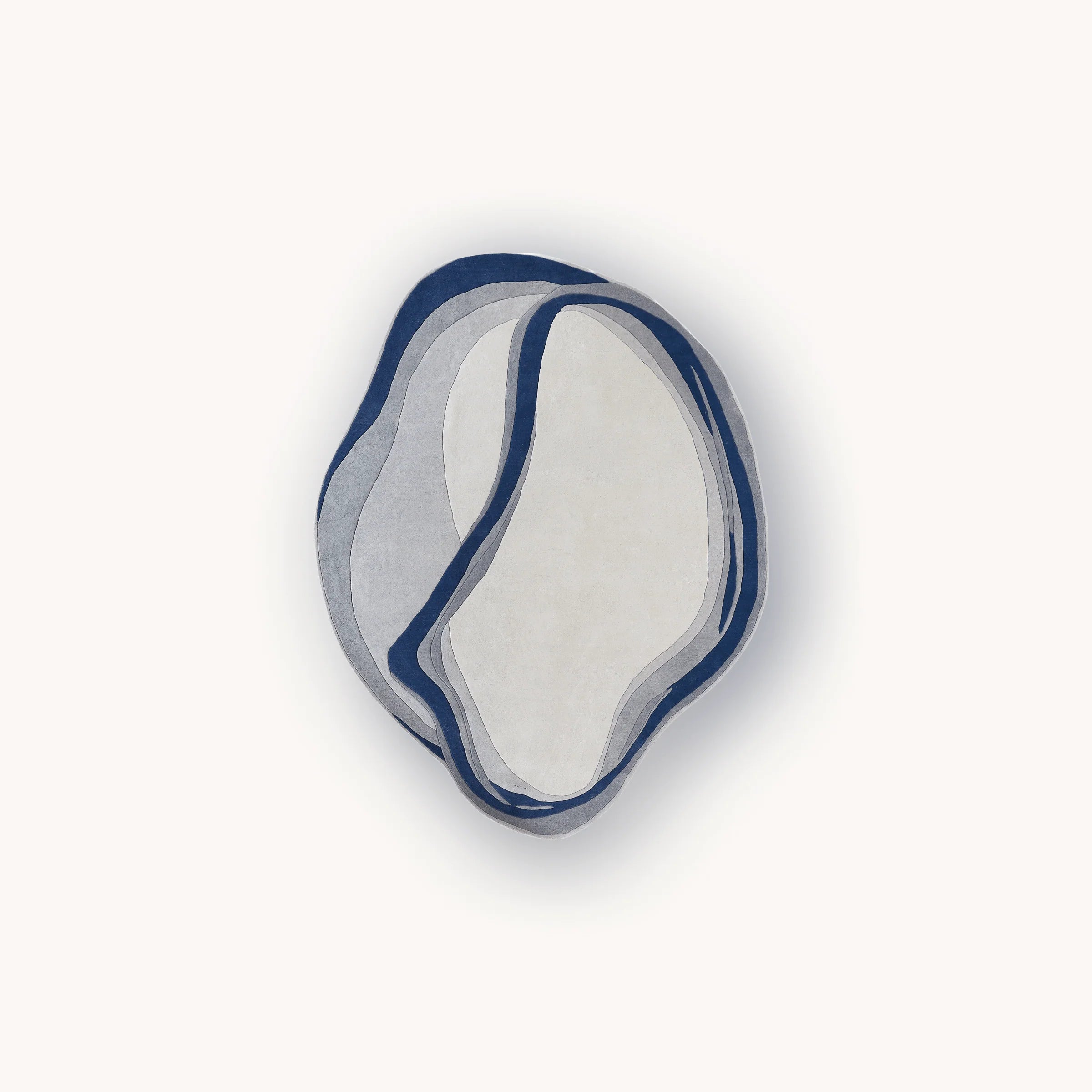 L’Odeur Du Bleu Sculptural Rug