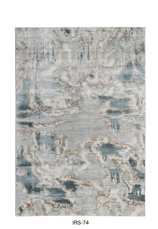 Contemporary Abstract Watercolor Area Rug