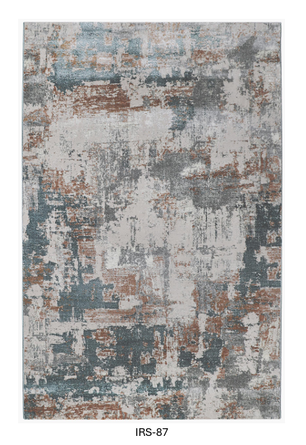 Modern Abstract Distressed Area Rug