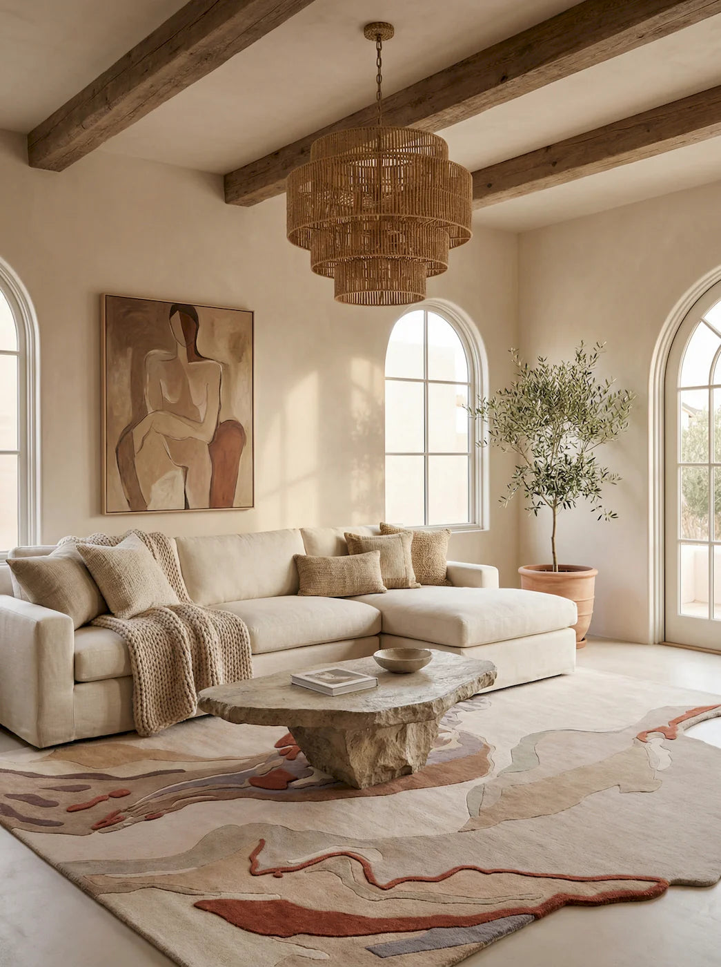 Maison Organic Silhouette Designer Rug
