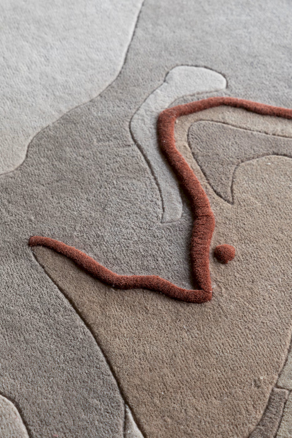 Maison Organic Silhouette Designer Rug