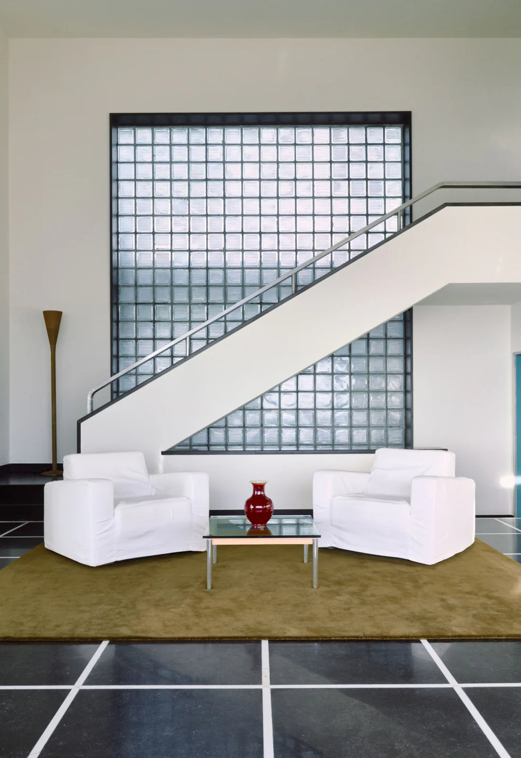 Luxury Moss Brown Wool Carpet