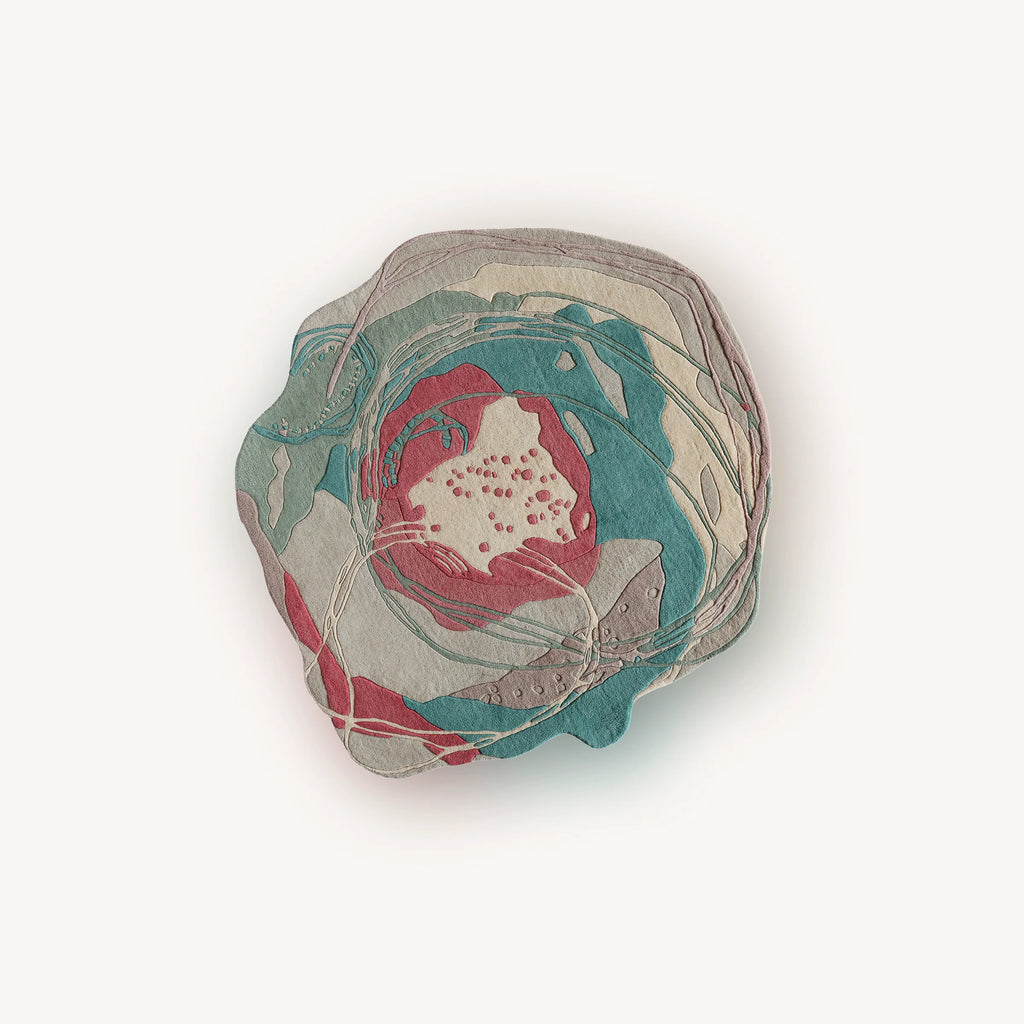 The Flora Swirl Hand-Tufted Rug