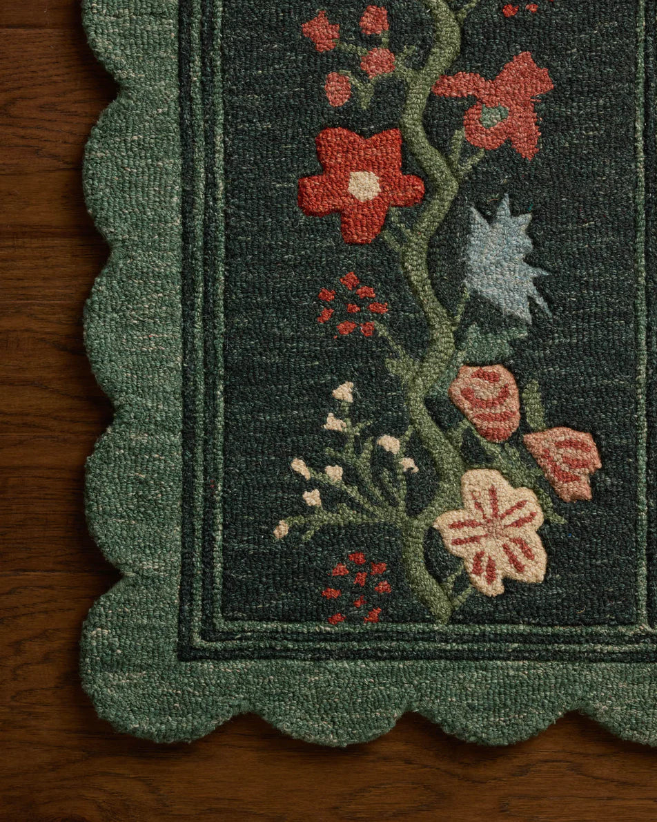 Heritage Floral Pattern Rug