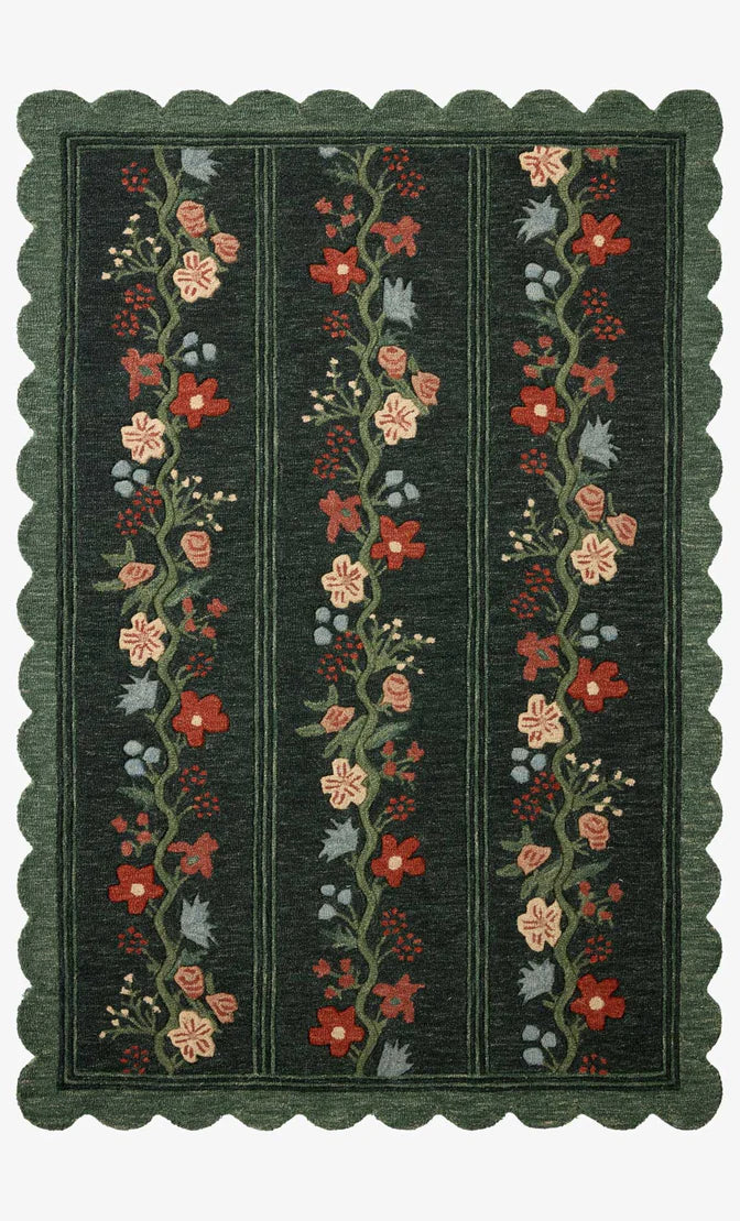 Heritage Floral Pattern Rug