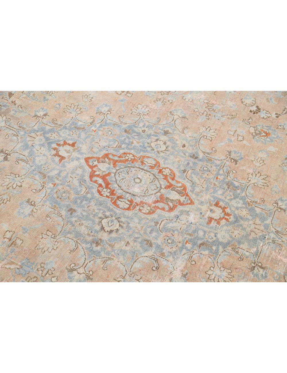 Muted Oushak Soft Peach Wool Rug