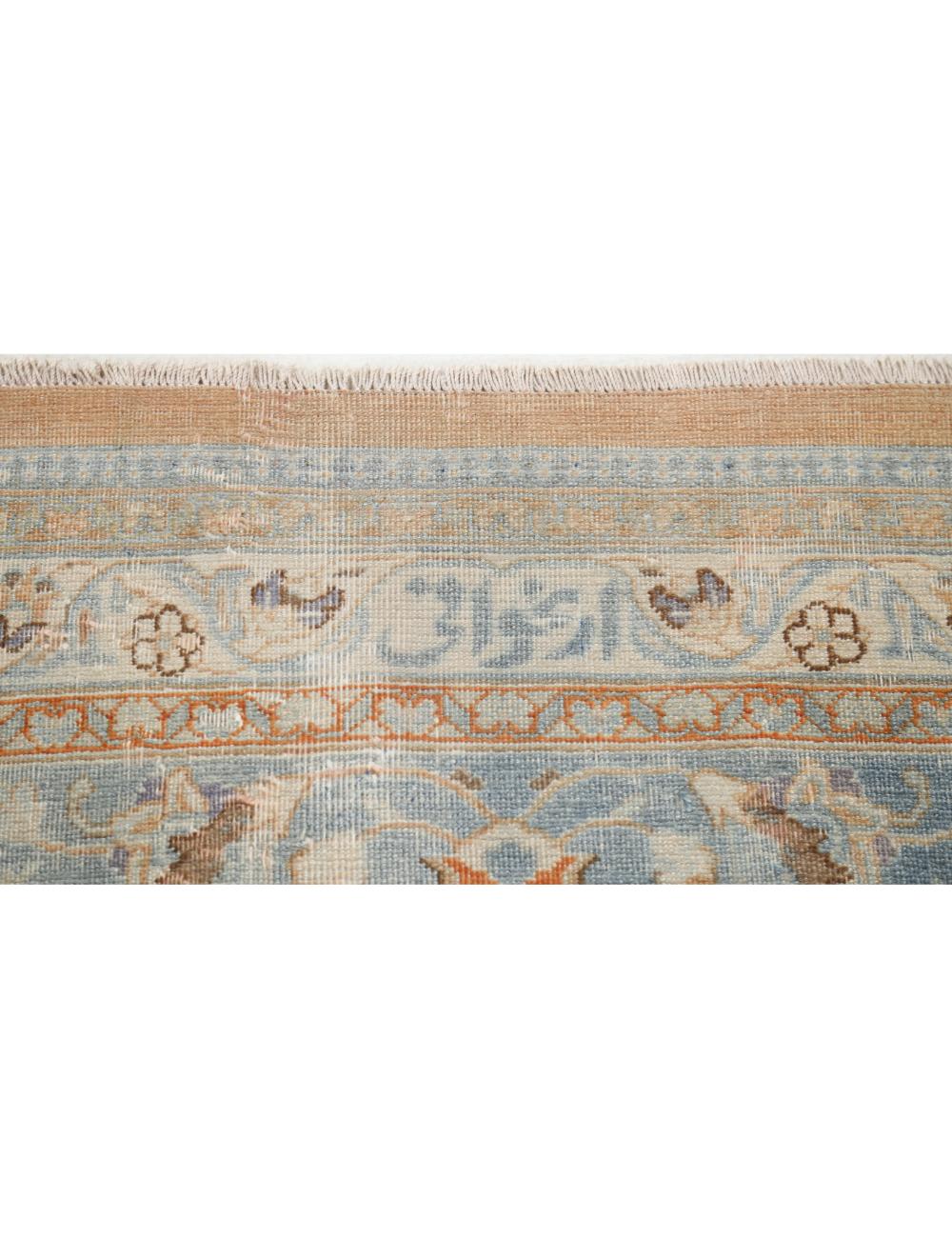 Muted Oushak Soft Peach Wool Rug