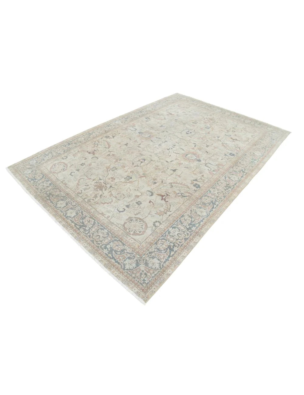 Elysian Garden Hand-Knotted Pure Wool Area Rug