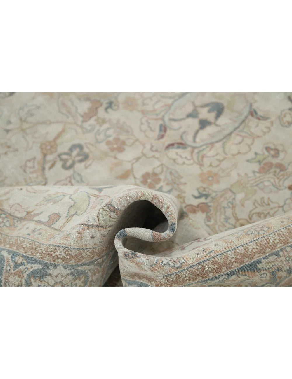 Elysian Garden Hand-Knotted Pure Wool Area Rug