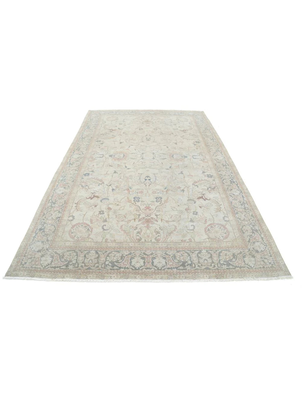 Elysian Garden Hand-Knotted Pure Wool Area Rug