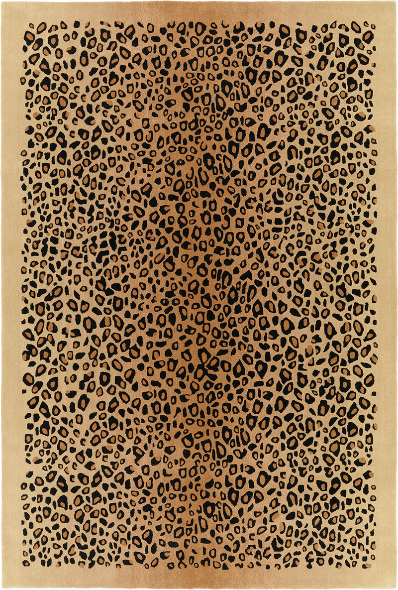 Modern Leopard Pattern Carpet