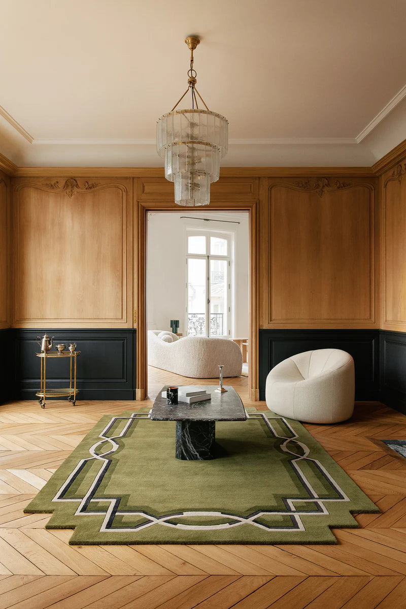 Premium Olive Statement Rug