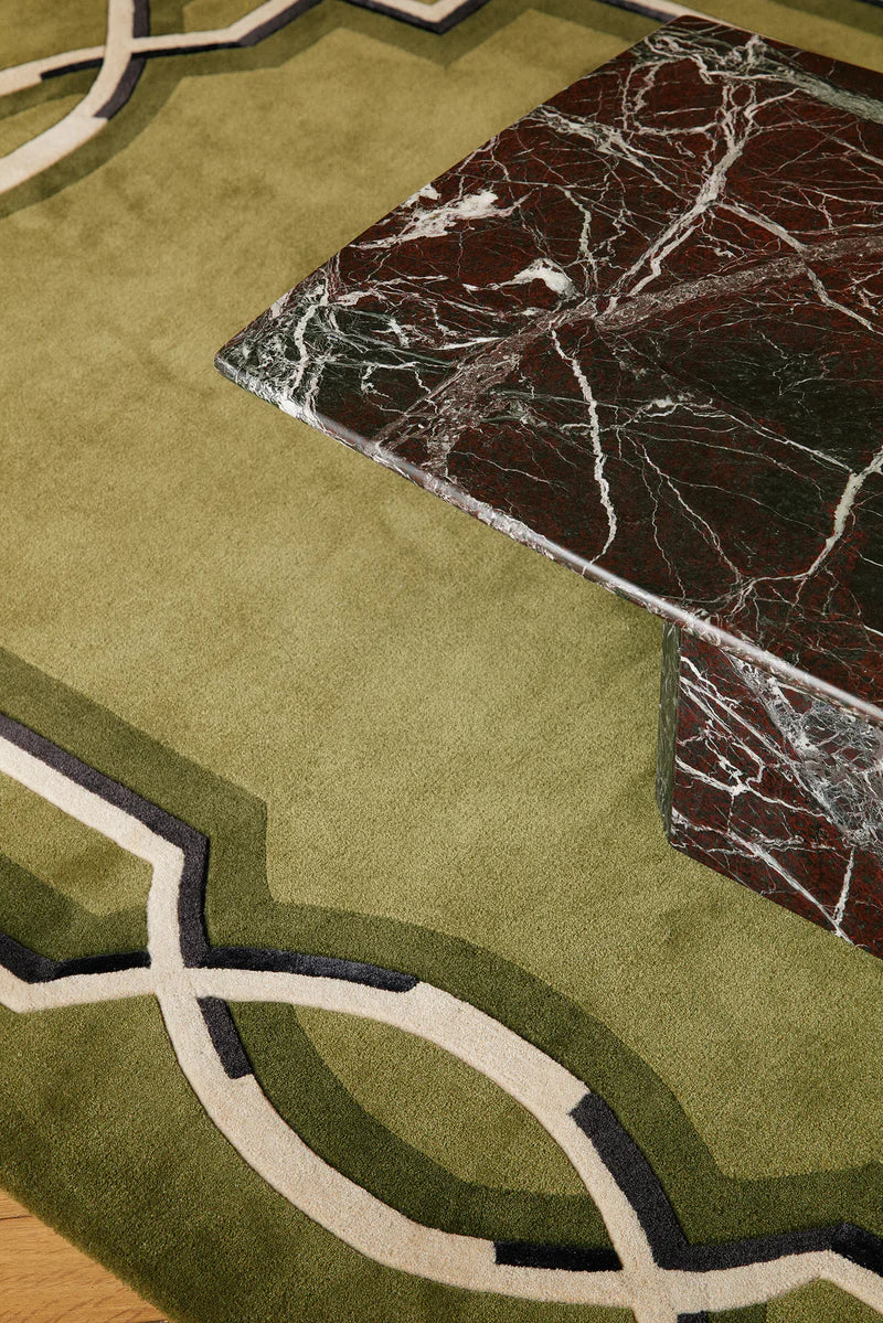 Premium Olive Statement Rug