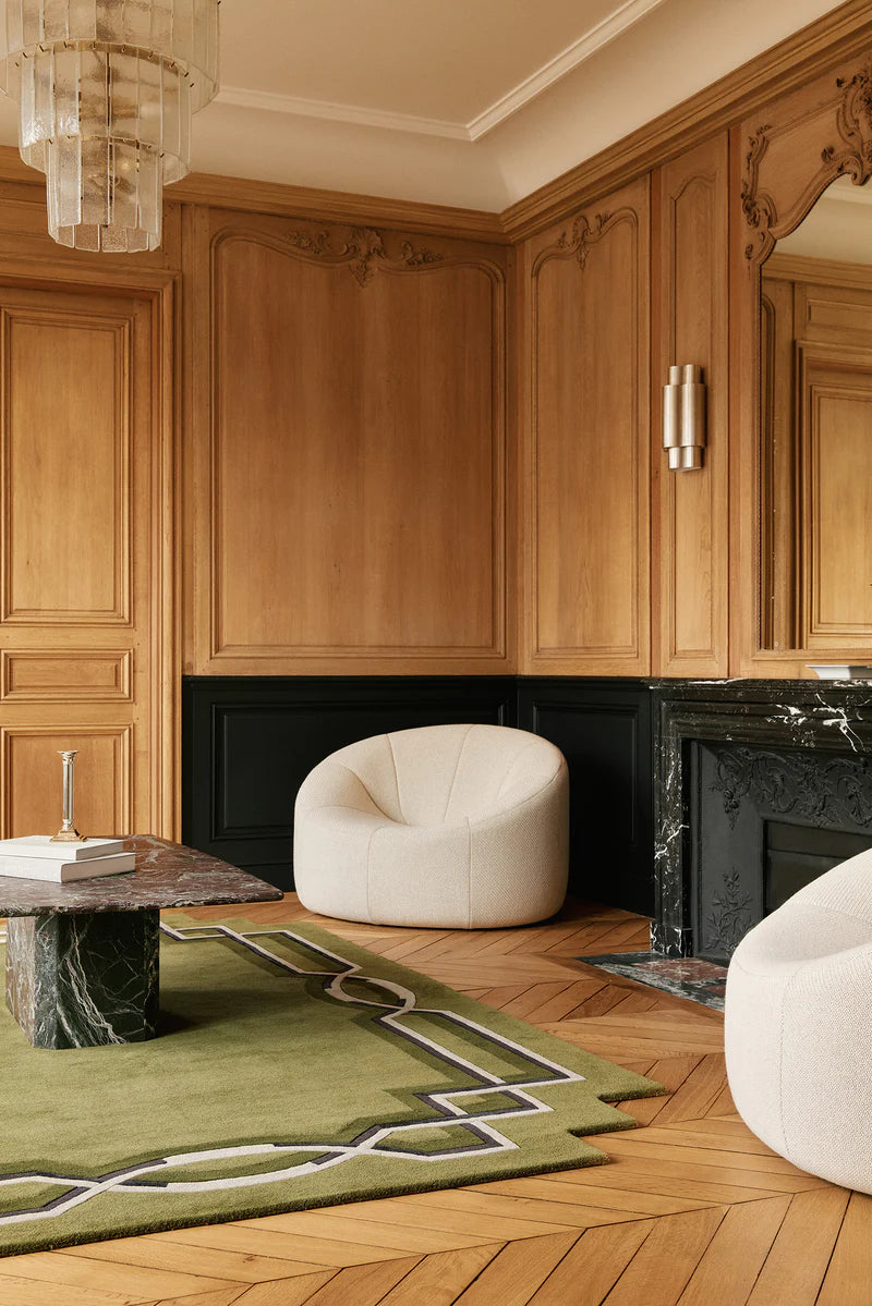 Premium Olive Statement Rug