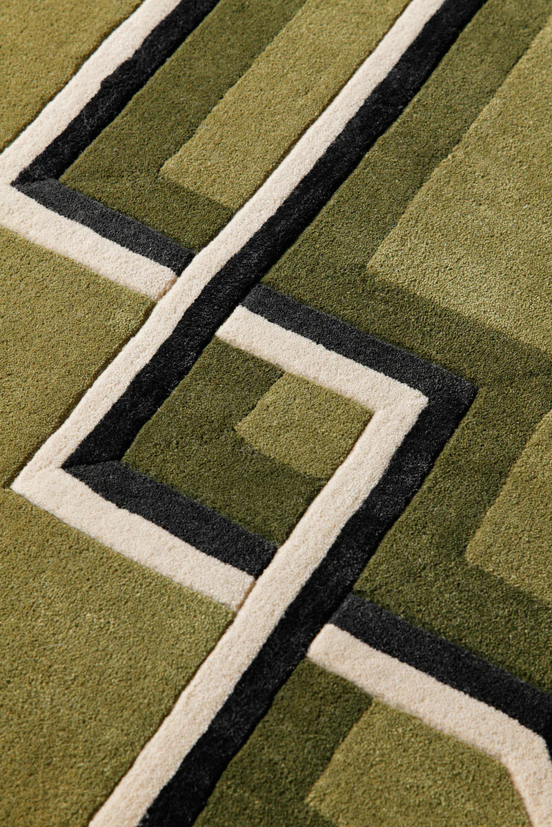 Premium Olive Statement Rug