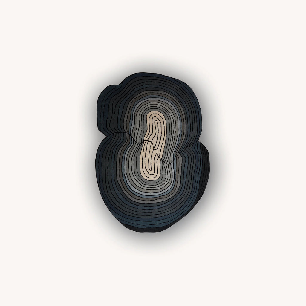 Ombre d'Ébène Hand-Tufted Rug
