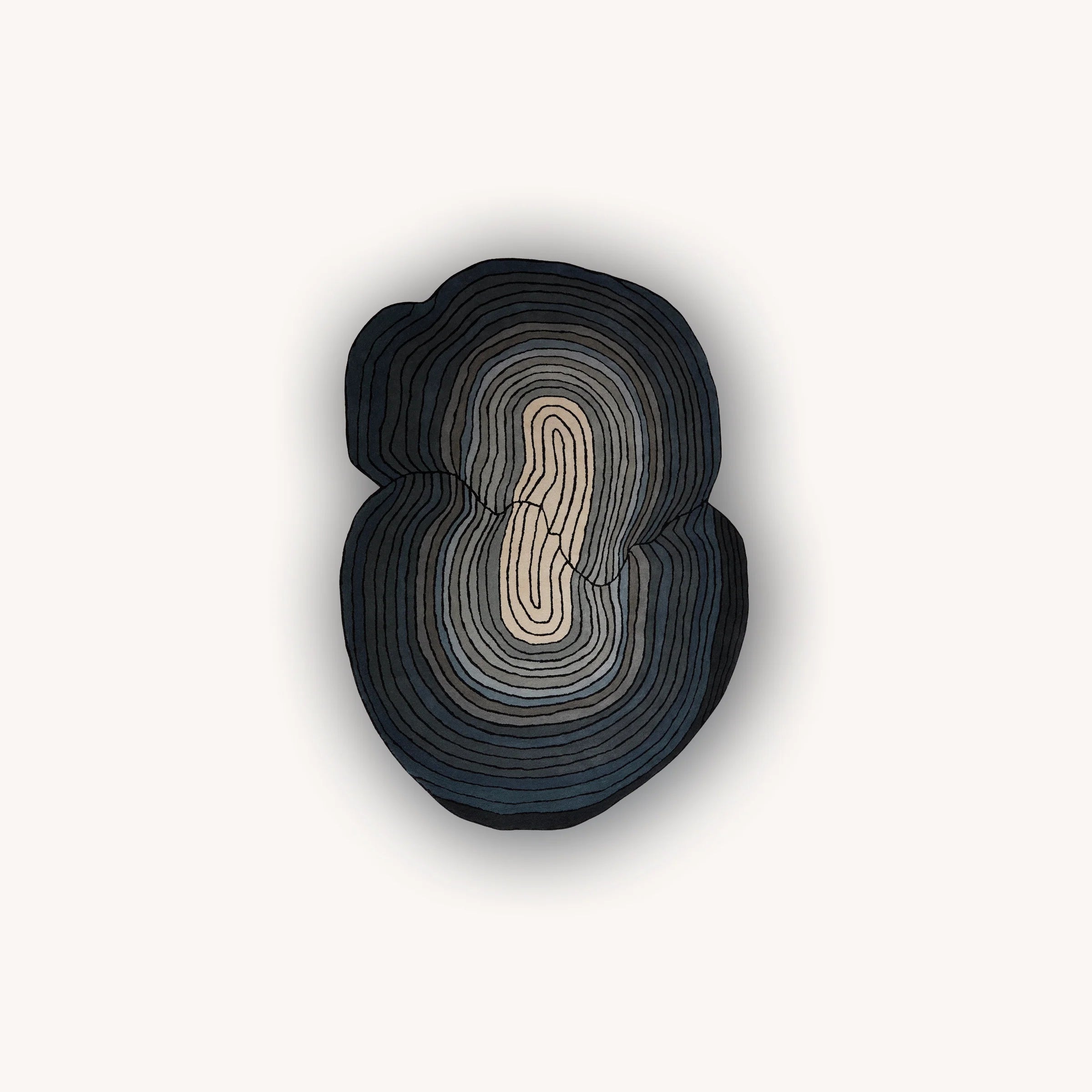 Ombre d'Ébène Hand-Tufted Rug
