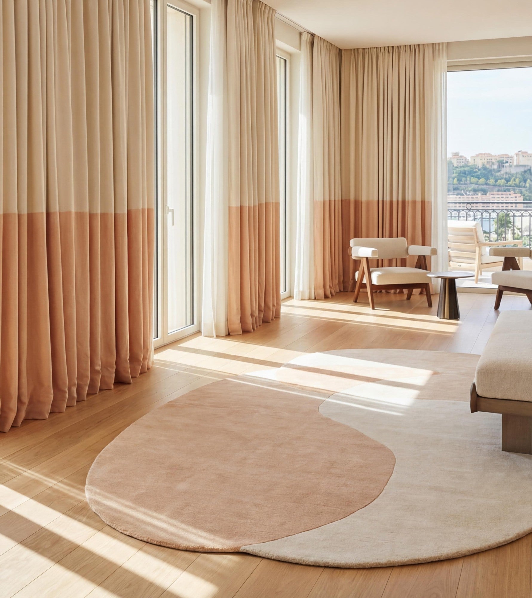 Blush Harmony Wool Rug