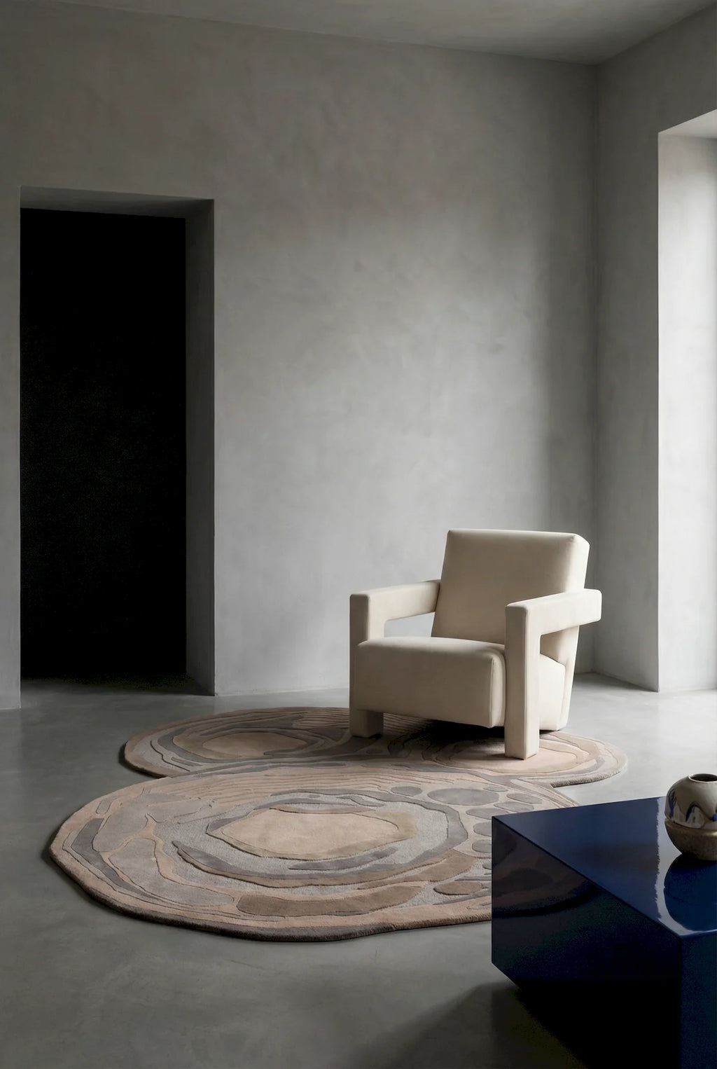 Sédimentation Galerie Wool Rug