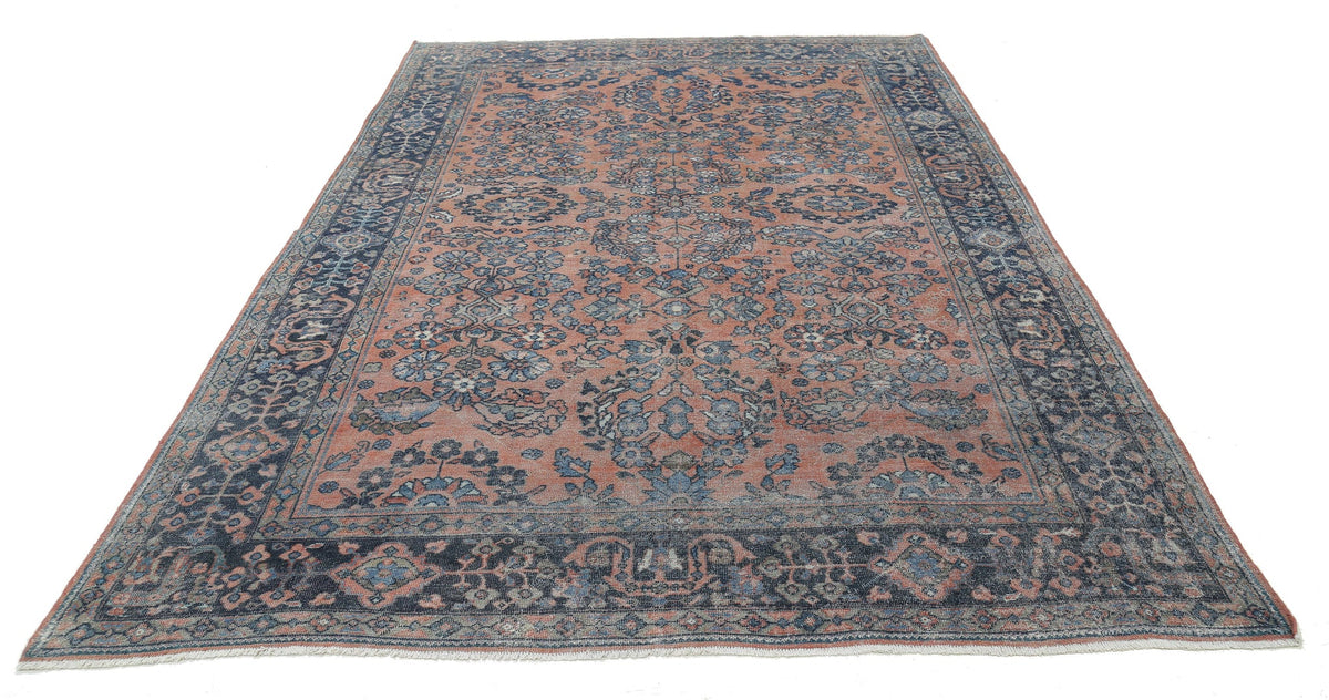 Vintage Grandeur Hand-Knotted Pure Wool Rug