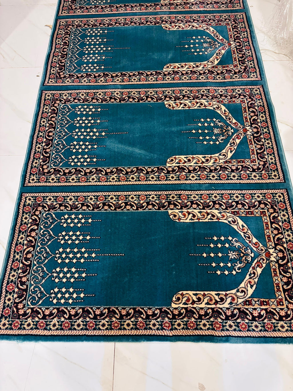 Soft Turkish Style Janamaz Prayer Mat for Daily Salah