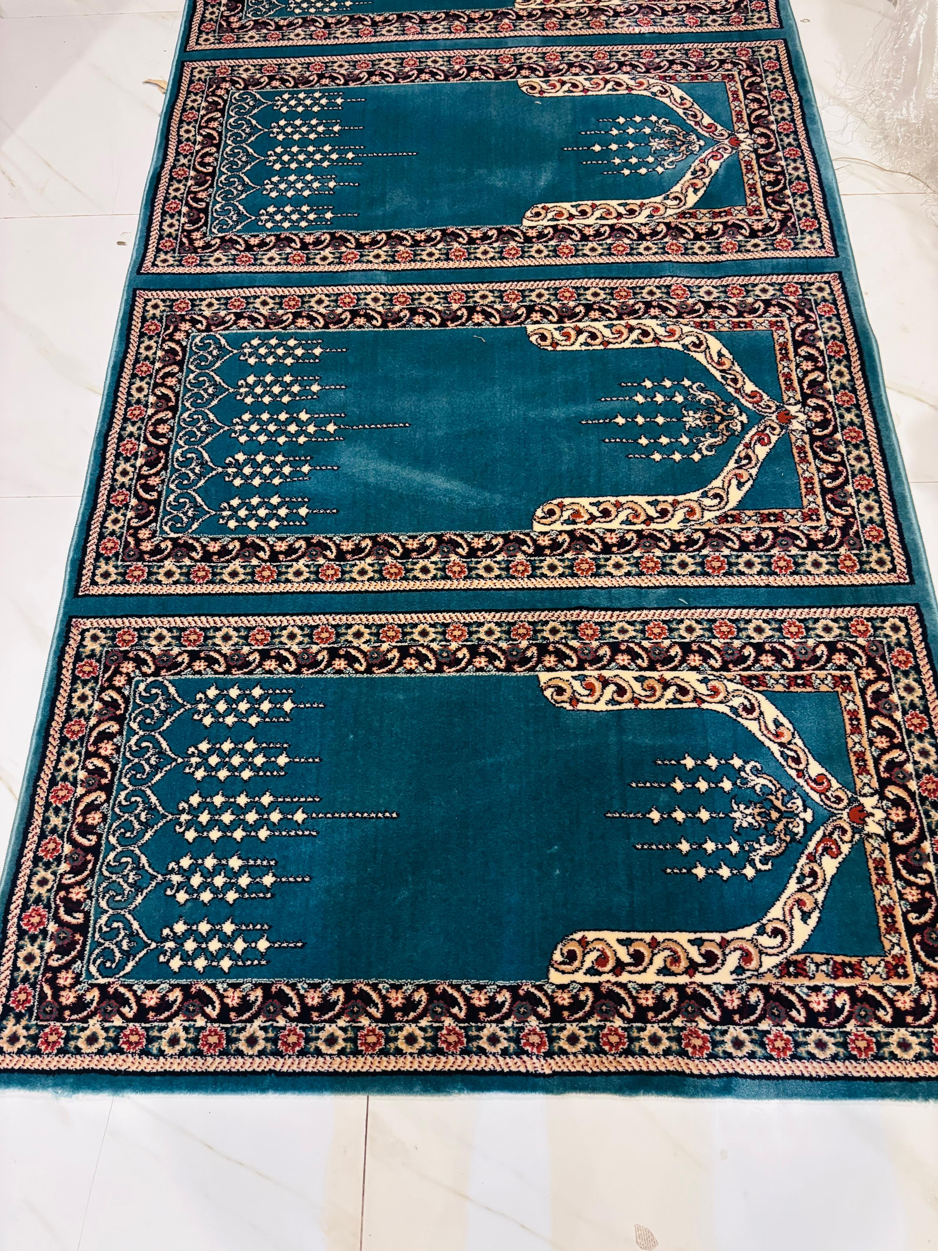 Soft Turkish Style Janamaz Prayer Mat for Daily Salah