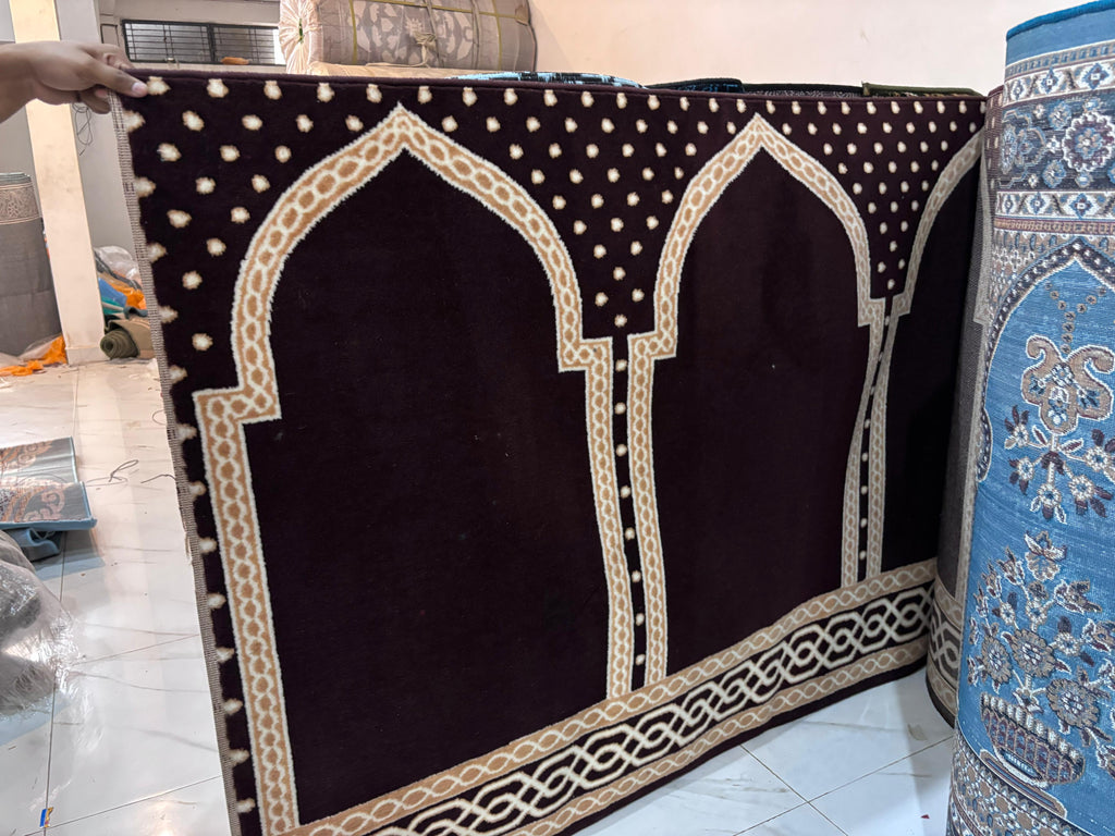 Prayer Hall Carpet Roll – Islamic Namaz Flooring Rug