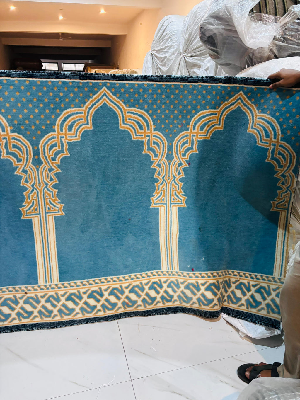 High Quality Mosque Flooring Carpet for Comfortable Prayer
