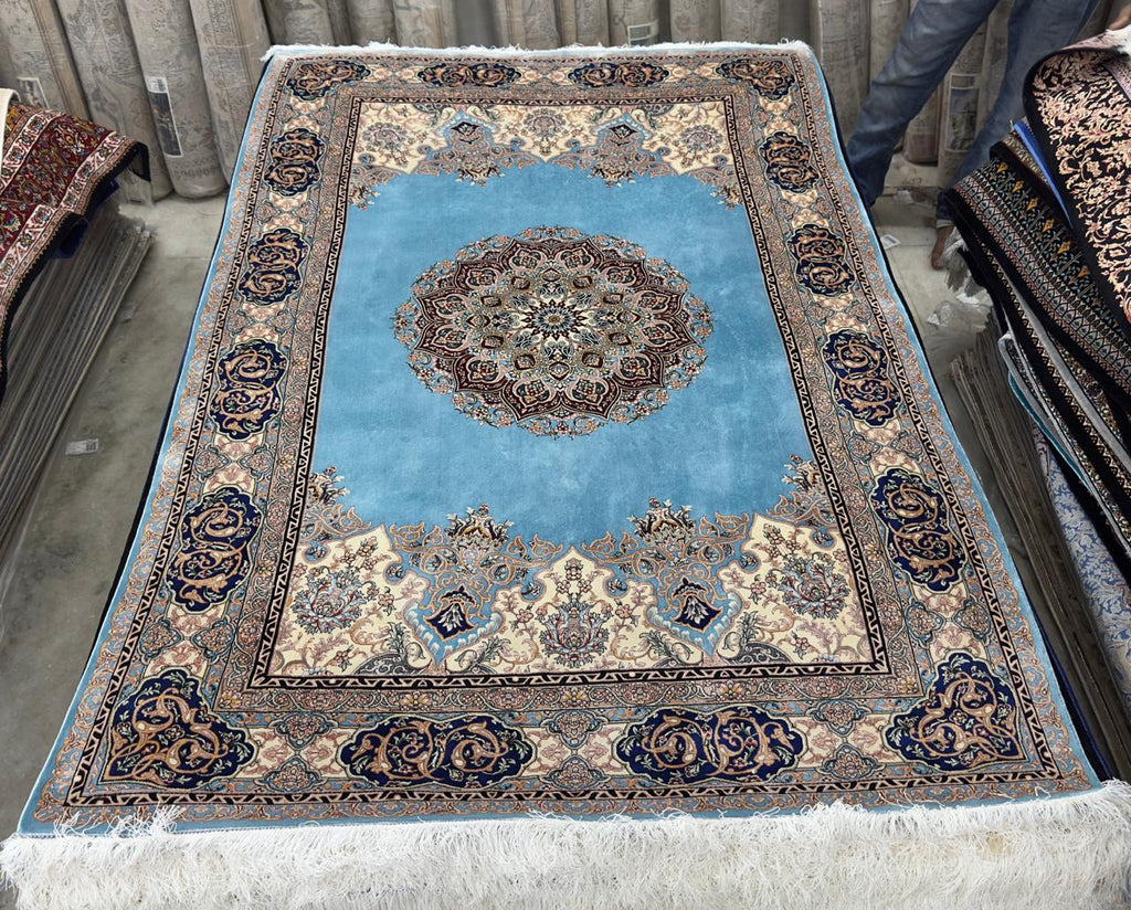 Celestial Irani Azure Palace Rug