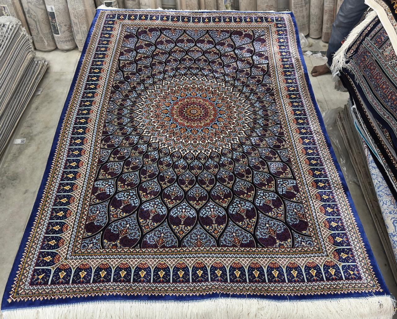 Regal Wine Starburst Carpet