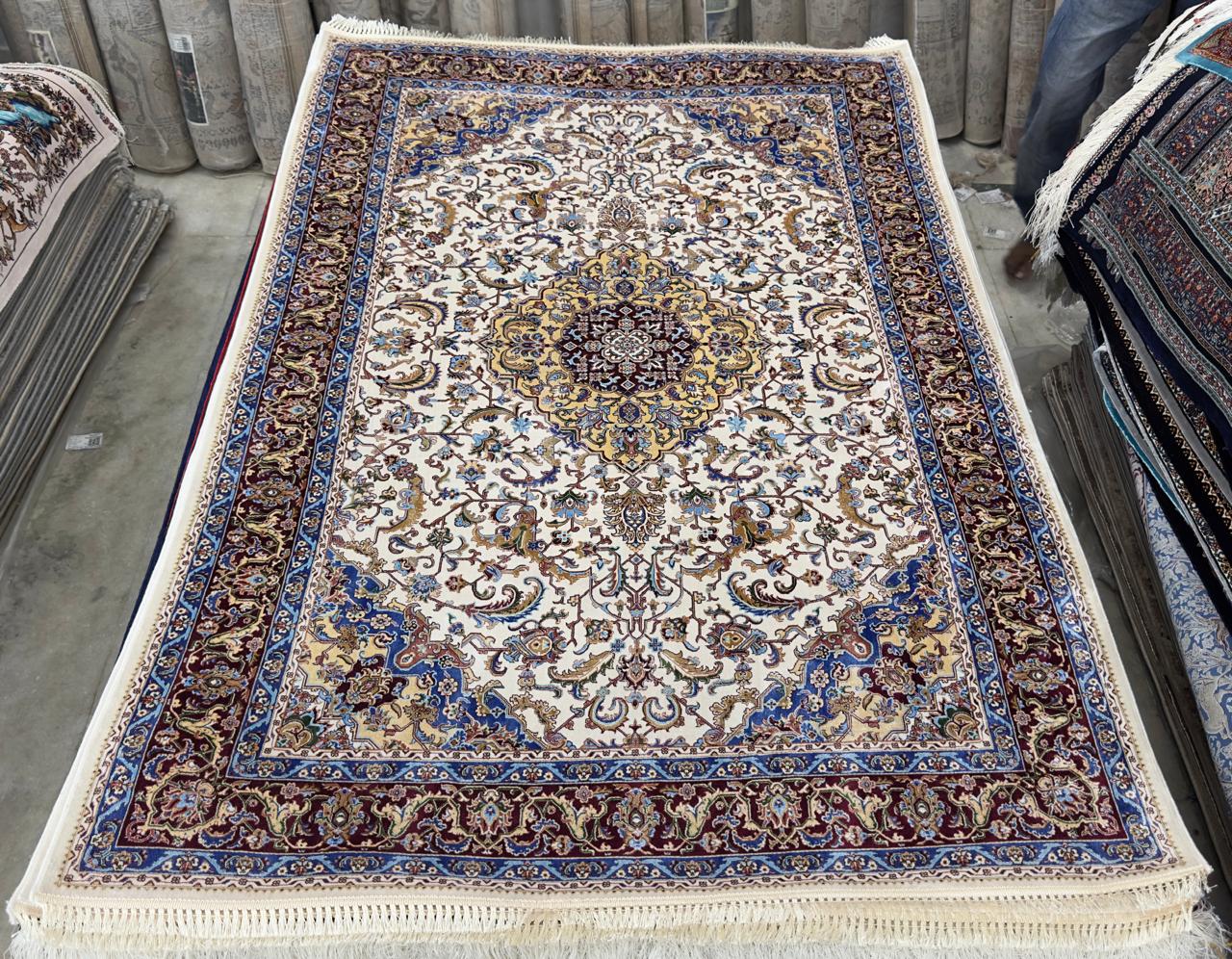 The Regal Saffron Crown Carpet