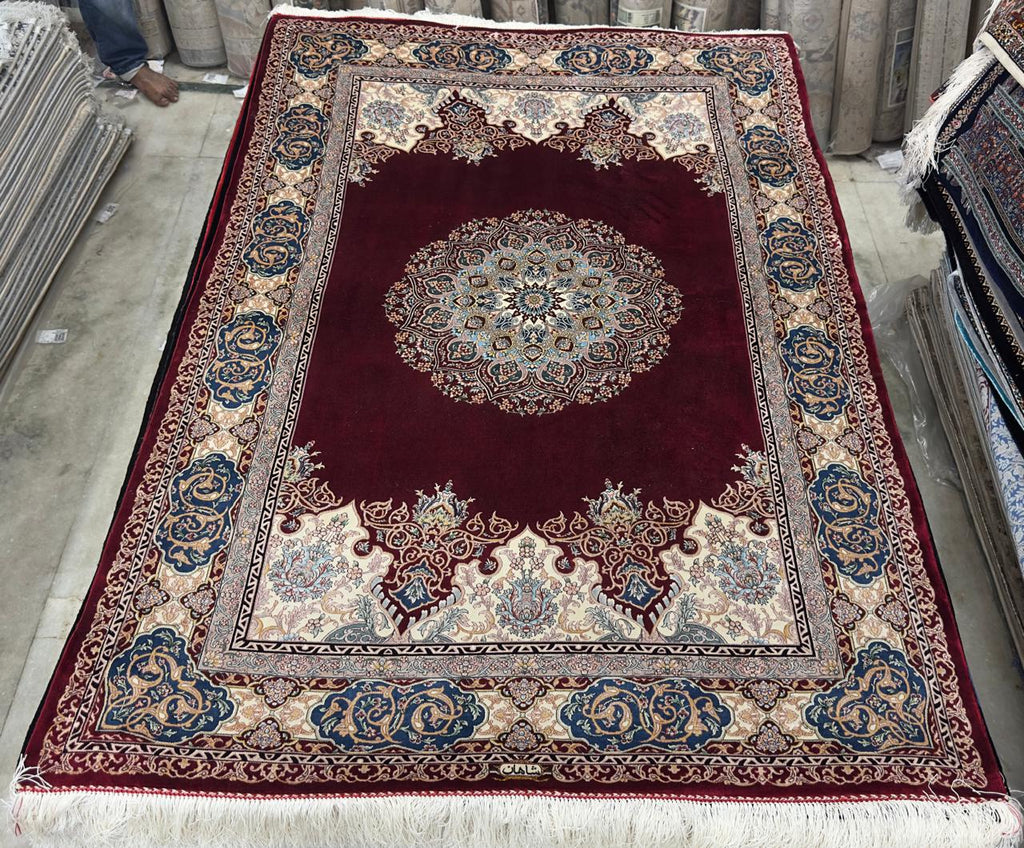 Imperial Maroon Irani Heritage Carpet