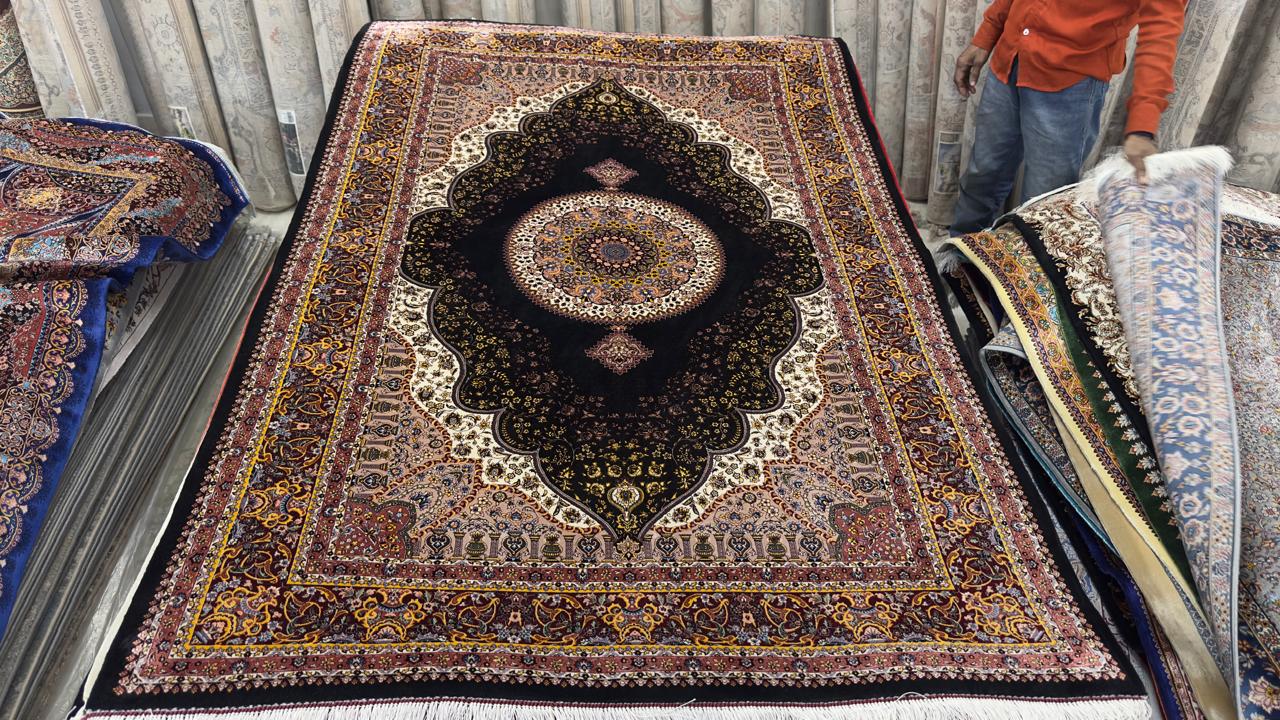 The Ebony Royal Emblem Carpet