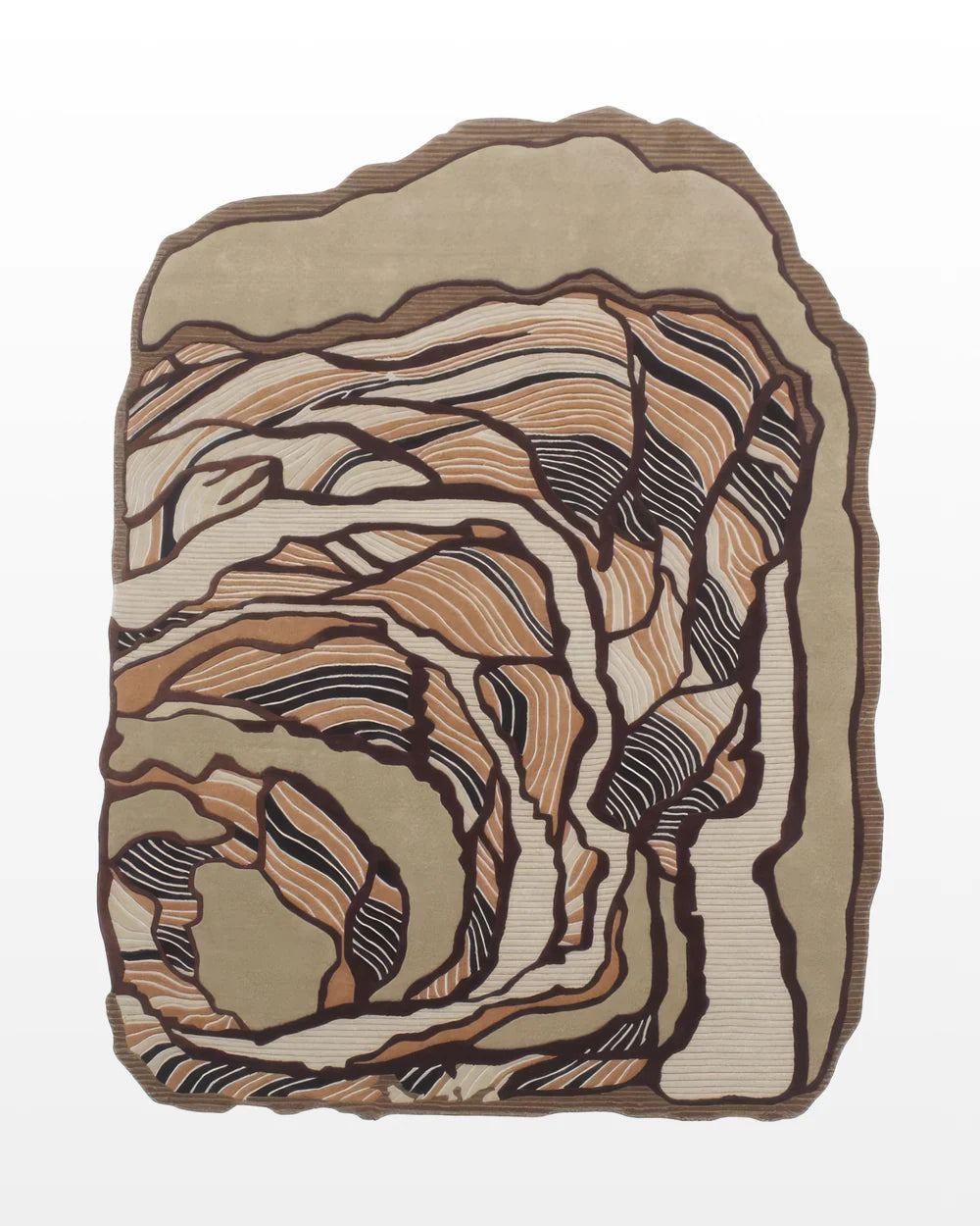 Canyon Echo Luxury Organic Wool Area Rug