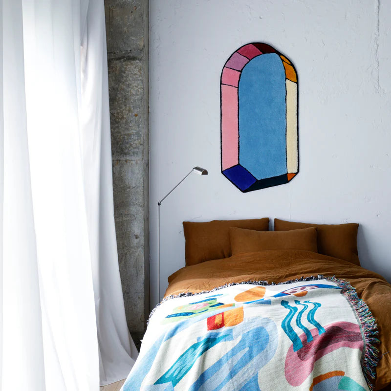 Bold Architectural Arch Rug