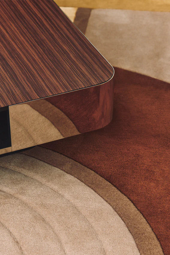 Hand Tufted Geometric Wool Rug