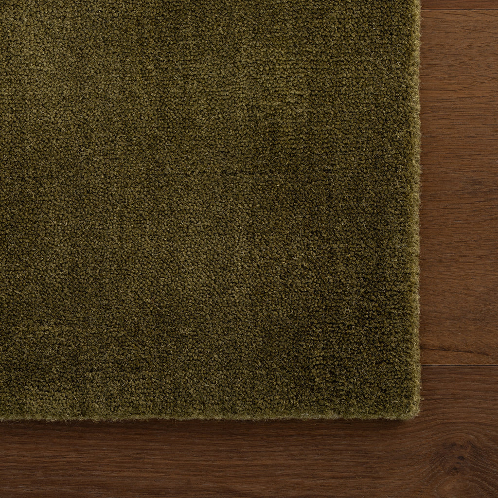 Green Shadow Grove Wool Carpet