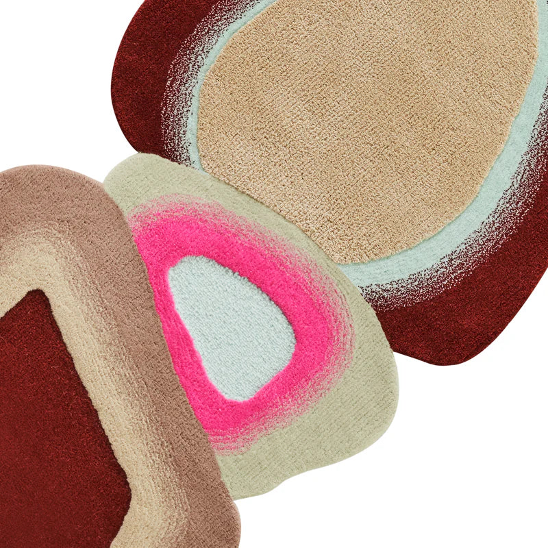 Bold Freeform Pattern Rug