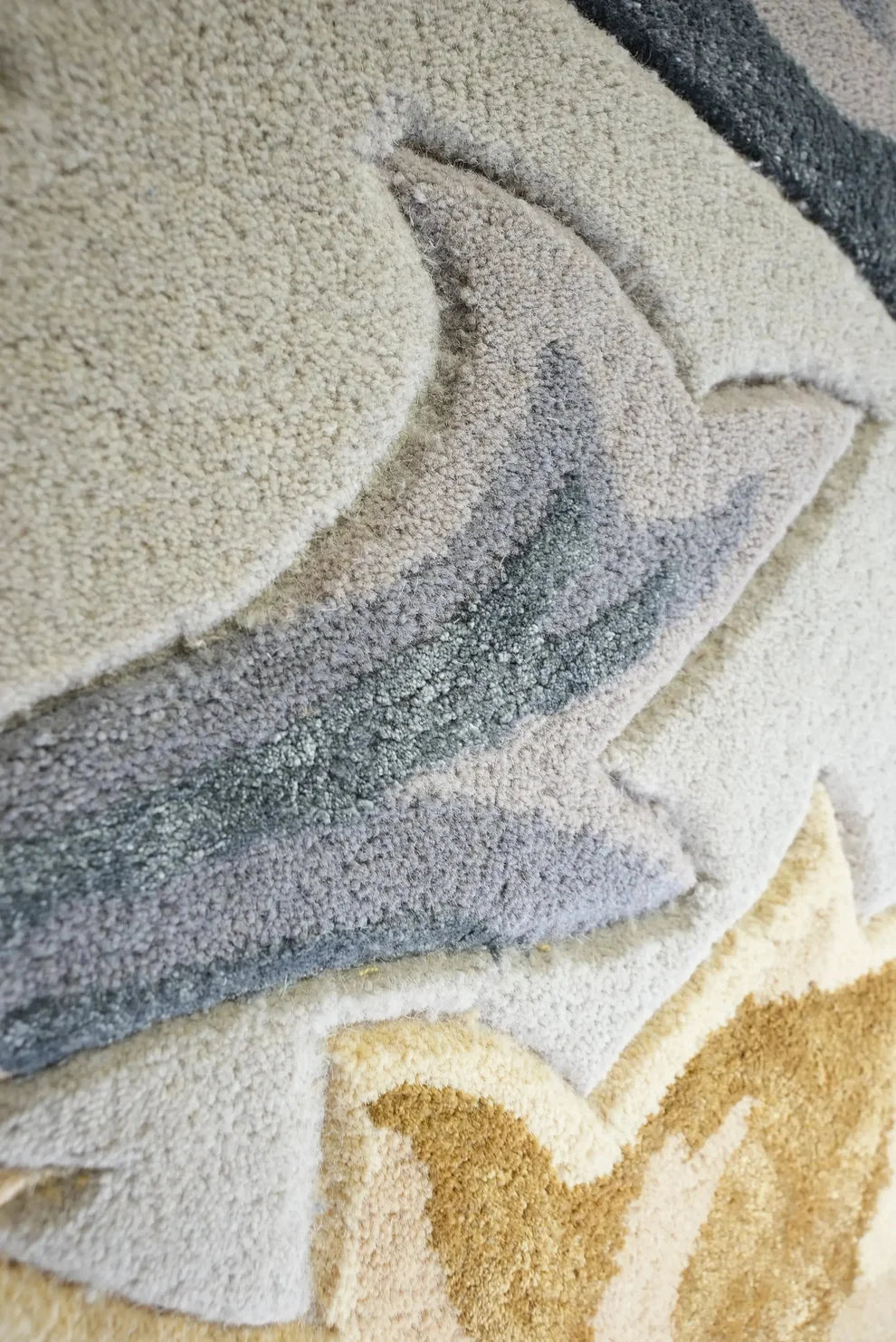 Classic Floral Scroll Carpet