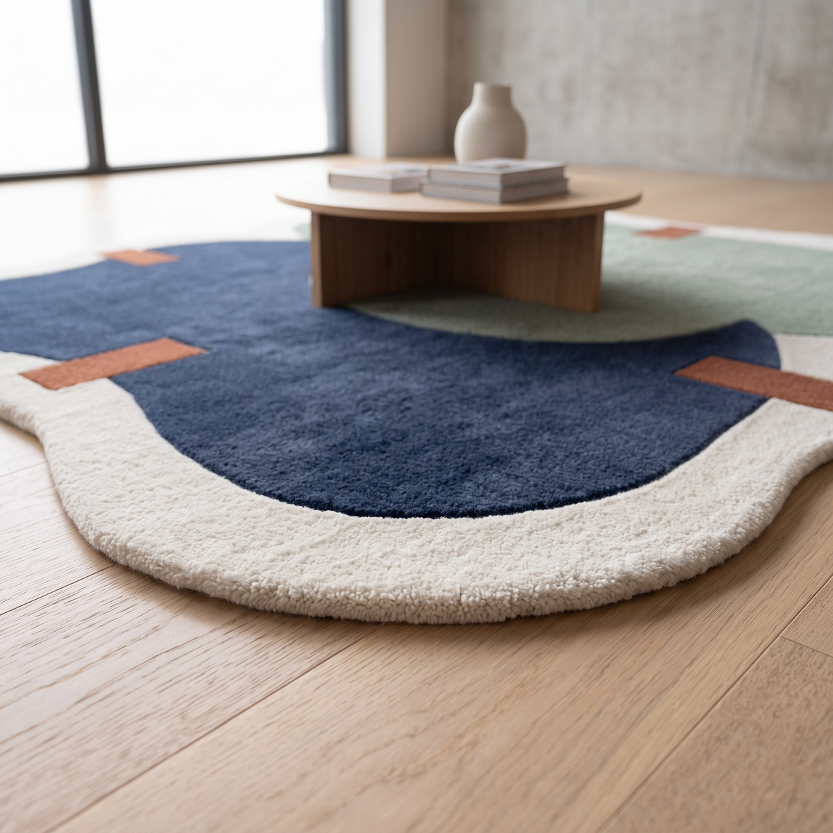 Organic Harmony Hand Tufted Wool Rug