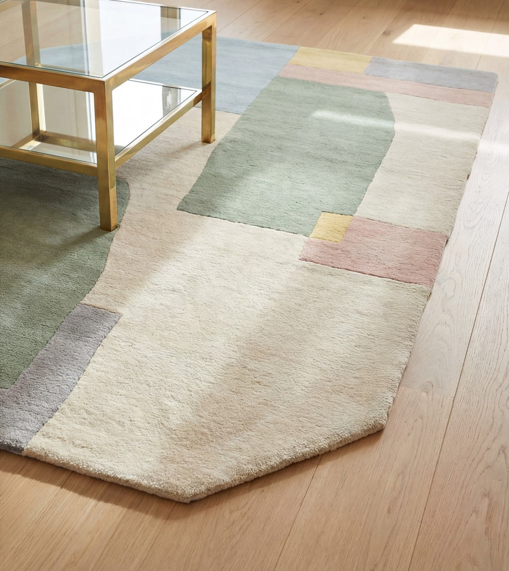 Pastel Vista Wool Rug