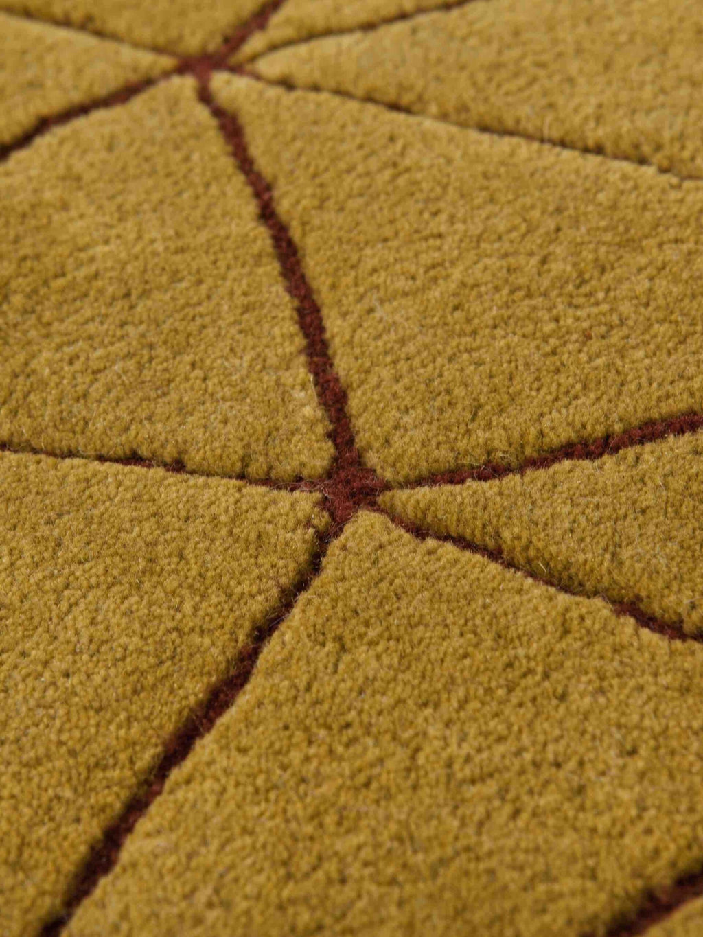 Honeycomb Facet Wool Rug